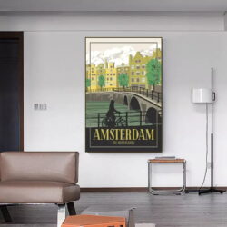 poster vintage di amsterdam 1
