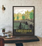 poster vintage di amsterdam 1