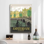 poster vintage di amsterdam 1