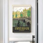 poster vintage di amsterdam 1