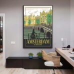 poster vintage di amsterdam 1
