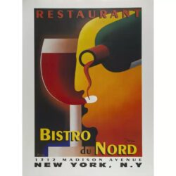 vecchio poster bistrot