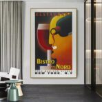 vecchio poster bistrot