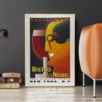 vecchio poster bistrot