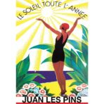 vecchio poster juan les pins