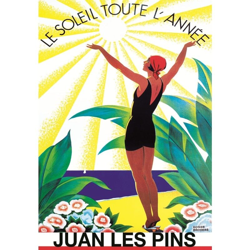 vecchio poster juan les pins vecchio poster juan les pins