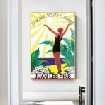 vecchio poster juan les pins