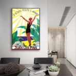 vecchio poster juan les pins