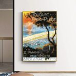 vecchio poster le touquet paris plage