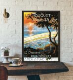 vecchio poster le touquet paris plage