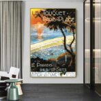 vecchio poster le touquet paris plage