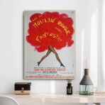 vecchio poster del moulin rouge