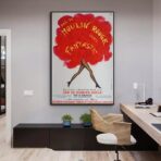vecchio poster del moulin rouge