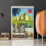 poster vintage angers 1