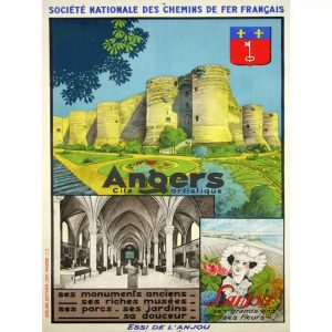 poster vintage angers 1