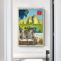 poster vintage angers 1