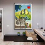 poster vintage angers 1