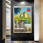poster vintage angers 1