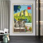 poster vintage angers 1