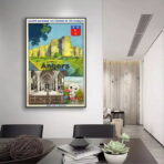 poster vintage angers 1