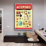 poster anno 80 vintage