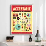 poster anno 80 vintage
