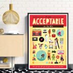 poster anno 80 vintage