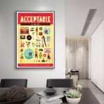 poster anno 80 vintage