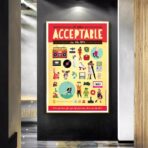 poster anno 80 vintage