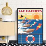 poster vintage antibes 1