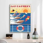 poster vintage antibes 1