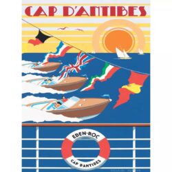 poster vintage antibes 1