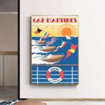poster vintage antibes 1