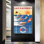 poster vintage antibes 1