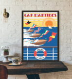 poster vintage antibes 1