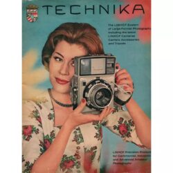 poster di macchina fotografica vintage
