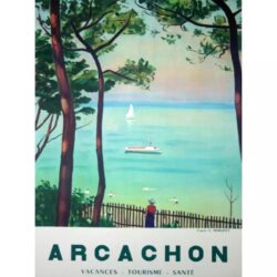poster arcachon vintage 2