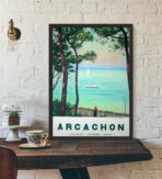 poster arcachon vintage 2