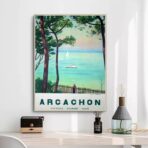 poster arcachon vintage 2