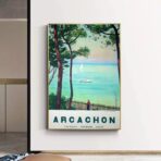 poster arcachon vintage 2