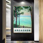 poster arcachon vintage 2