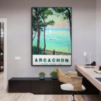 poster arcachon vintage 2