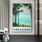 poster arcachon vintage 2