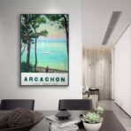 poster arcachon vintage 2