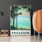 poster arcachon vintage 2