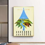 poster vintage ardennes