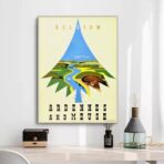 poster vintage ardennes