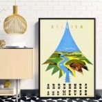 poster vintage ardennes