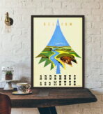 poster vintage ardennes