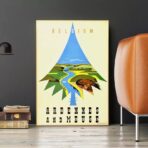 poster vintage ardennes
